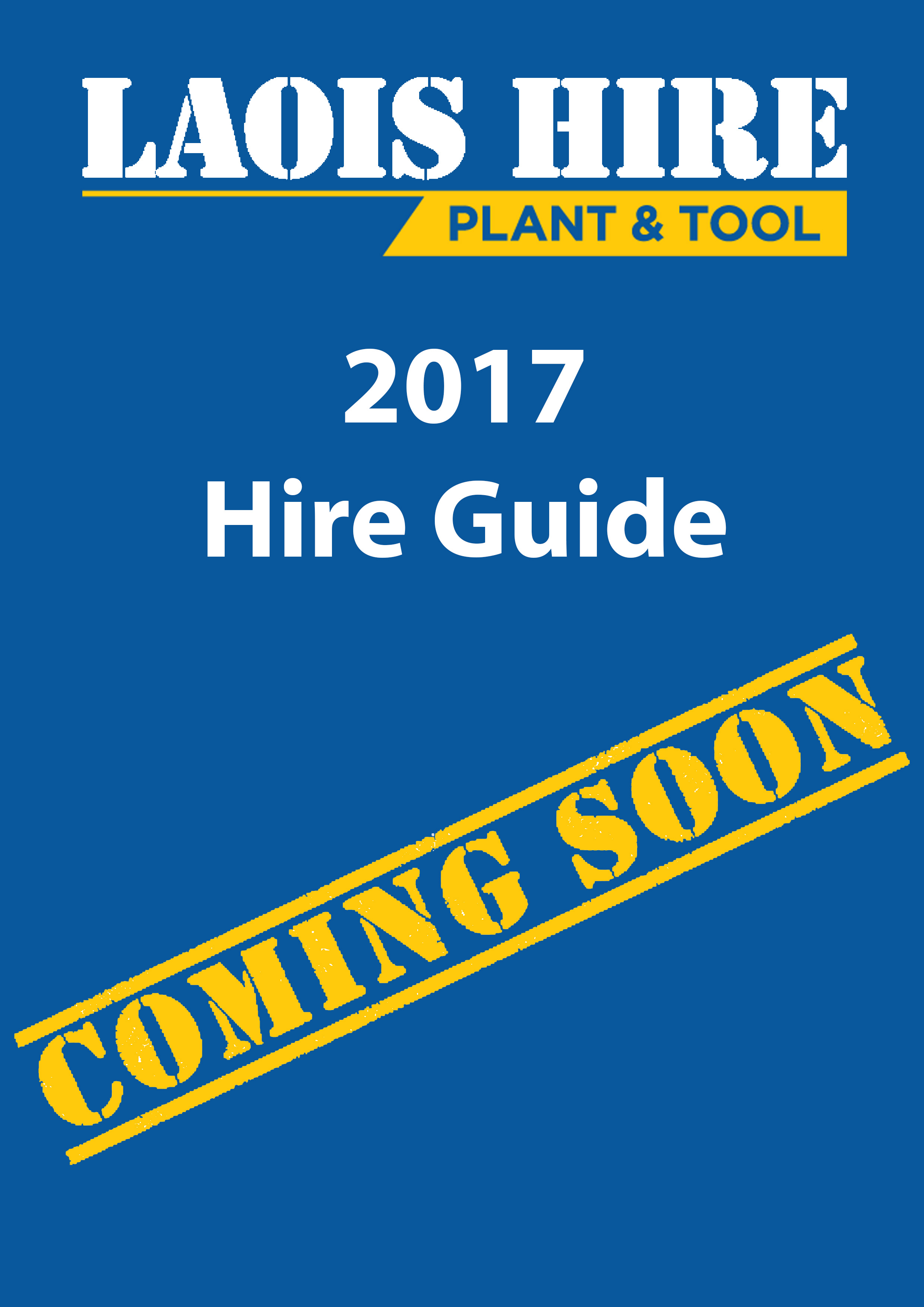 2017 Brochure Coming Soon