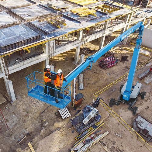 125ft Articulated Boom