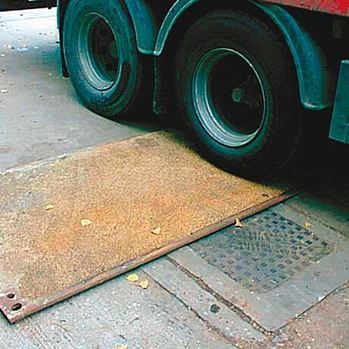 Steel Road Crossing Plates